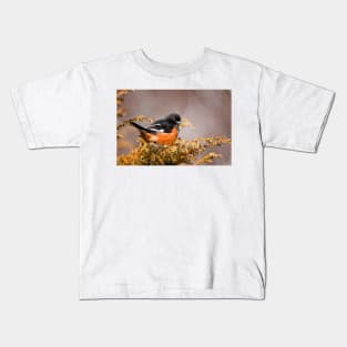 Eastern Towhee Kids T-Shirt